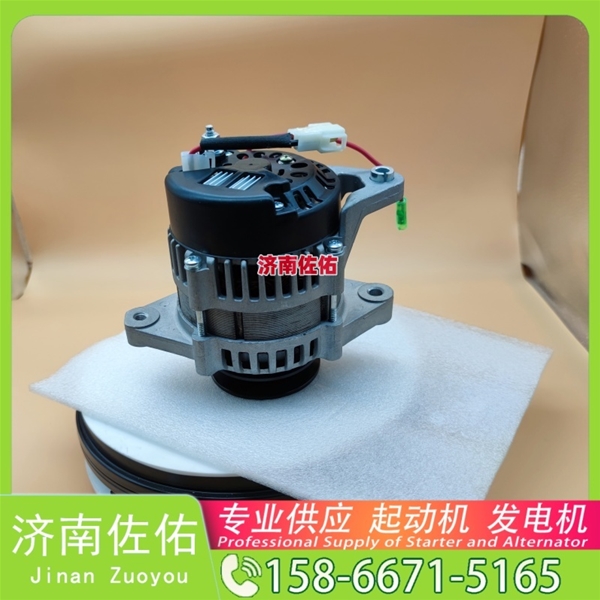 太原1001778863起动机JFZ2503K发电机 GR215 配潍柴 WP6 日立｜ZX470｜6WG1 Doosan 大柴 CA6DK 上柴 SC9D 卡特 374F C18 平地机 启动马达